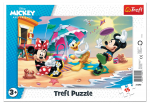 Pusle Trefl Disney Mickey And Friends, 15.9 cm x 25.8 cm, 15 tk, mitmev&auml;rviline