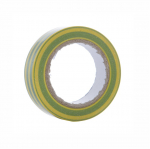 Elektriisolatsiooniteip Bycom, 0.13 x 19 mm. 20 m. kollane/roheline