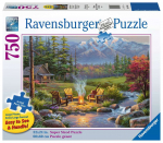 Pusle Ravensburger Riverside Kingdom 16445, 80 cm x 60 cm, 750 tk, mitmev&auml;rviline