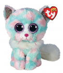 Pehme m&auml;nguasi TY Beanie Boo Opal Cat, mitmev&auml;rviline, 15 cm