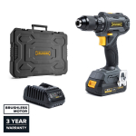 Puur koos akuga Grunder CD-B1118, 18 V, 2 Ah