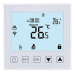 Termostaat HiSmart Programmable WiFi, pinnale paigaldatav, valge v., 8.6 cm, 5 - 35 &deg;C