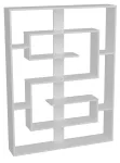 P&otilde;randariiul Kalune Design Esteban 875ZNA3647, valge v., 156 cm x 22 cm x 120 cm