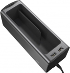 Auto laadija Baseus Mobile Organizer CRCWH-A01, USB, must v.