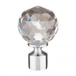 Kardinapuu ots Domoletti Crystal, &Oslash; 19 mm, kroom