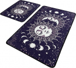 Vannitoamattide komplekt Foutastic Aten 359CHL4971, mitmev&auml;rviline, 100 cm x 60 cm