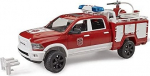 M&auml;ngu tulet&otilde;rjeauto Bruder Fire Engine RAM 2500 02544, 1:16, valge v./punane v.