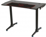 Arvutim&auml;ngulaud Ultradesk Enter V2, 113 cm x 61 cm, 76 cm, must v.
