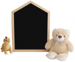 Joonistustahvel Wood&Joy Chalkboard, must
