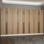 Esiku riidekapp Kalune Design Noah 8283, p&auml;hklipuu v., 35 cm x 360 cm x 210 cm