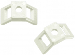 V&otilde;rgutoodete lisad Haupa 262164, 1.5 x 1 mm, 100 tk, valge