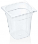 Marmiit Was GN 1/6, 2800 ml, 17.6 cm x 16.2 cm x 20 cm, l&auml;bipaistev v., pol&uuml;prop&uuml;leen (pp)