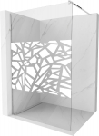 Du&scaron;isein Mexen Kioto Walk-in, 100 cm x 200 cm, valge/kroom