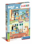 Pusle Clementoni Bluey, 18.5 cm x 27 cm, 40 tk, mitmev&auml;rviline