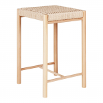 Baaritool House Nordic Abano, matt, hele pruun v., 42 cm x 42 cm x 66.5 cm