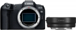 Peeglita kaamera Canon EOS R8 body + Mount Adapter EF-EOS R, must