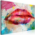 Reproduktsioon Artgeist Artistic Lips, 30 cm x 20 cm