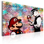 Reproduktsioon Artgeist Banksy: Colourful Brick, i-c-0100-b-a, 30 cm x 20 cm