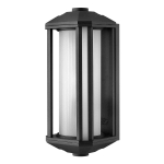 &Otilde;ue seinavalgusti Quintiesse Castelle M, 60W, E27, IP44, must v., 15.2 cm x 38.3 cm
