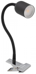 Klambriga laualamp TK Lighting Top 4561, GU10, 5W, must v.