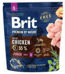 Kuiv koeratoit Brit Premium By Nature Junior Small Chicken, 1 kg