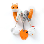 Vankrilelu Little Big Friends Farm, valge/oranž/hall