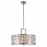 Kristall-l&uuml;hter rippuv CosmoLight Kiev P05134CP, E27, 5 x 60 W, kuldne v.