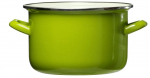 Pott Emalia Olkusz, 22 cm, 5.4 l, roheline v.