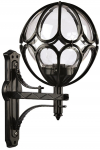 &Otilde;ue seinavalgusti Opviq BAP-68081-BSY-M2, 60W, E27, IP65, must v., 40 cm x 62 cm