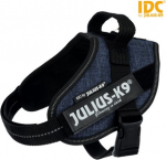 Koerte traksid Trixie Julius-K9 Jeans, sinine v./must v., 490 - 670 mm x 490 mm, M