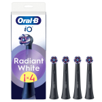 Elektrilise hambaharja otsik Oral-B iO Whitening WB-4, must, 4 tk