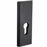 Ukse lukuaugu kate Kuchinox LZ3_902S, must v., 12.7 cm x 5 cm