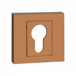 Ukse lukuaugu kate Kuchinox LK5_802A, vask v., 5.5 cm x 5.5 cm