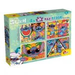 Pusle Lisciani Disney Stitch, 25 cm x 35 cm, 94 tk, mitmev&auml;rviline