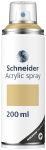 Aerosoolv&auml;rv Schneider Paint-It 030, dekoratiivne, kuldne, 0.2 l
