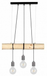 Valgusti rippuv Spot-Light Trabo, E27, 3 x 60 W, pruun v./must v.