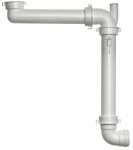 Sifoon vannitoavalamu jaoks Reginox Panama R26618, valge