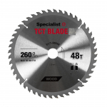 Saeketas Specialist+ TCT, 260 mm x 30 mm