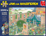 Pusle Jumbo Jan Van Haasteren The Art Market, 49 cm x 68 cm, 1000 tk, mitmev&auml;rviline