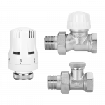 Sirge termostaadi komplekt eelh&auml;&auml;lestusega Invento Prov, kruvimine, h&otilde;be v., 6 - 28 &deg;C