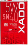 Mootori&otilde;li Xado SN Red Boost 5W - 40, s&uuml;nteetiline, 4 l