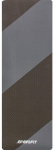 Fitness- ja joogamatt Enero Fit, must v./hall v., 183 cm x 61 cm x 1 cm
