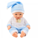 Beebinukk Pajamas, 24 cm, valge