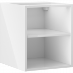 Kapiraam, koos riiuliga Mexen Box-A, 44.2 cm x 40 cm, 47 cm, valge v.