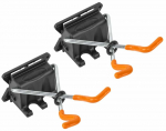 Konksude komplekt Bradas DIY-HG1710, pvc, h&otilde;be/must/oranž, 2 tk