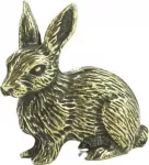 M&auml;ngukujuke, j&auml;nes Abino, 8.9 cm, kuldne v.