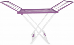 Pesukuivatusrest GioStyle Love, 180 cm, violett v./valge v.