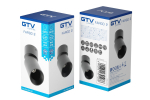 Valgusti lagi GTV Fargo 2, GU10, 1 x 20 W, must v.