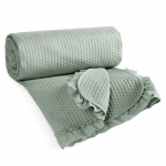 Voodikate D91 NPG-01, roheline v., 220 cm x 240 cm