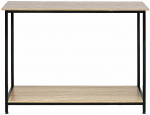 Kahjustatud pakendiga toode. Konsoollaud OTE, pruun v./must v., 35 cm x 106 cm x 81 cm